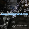 Decoración de la boda de la guirnalda de cuentas de cristal de diamante acrílico